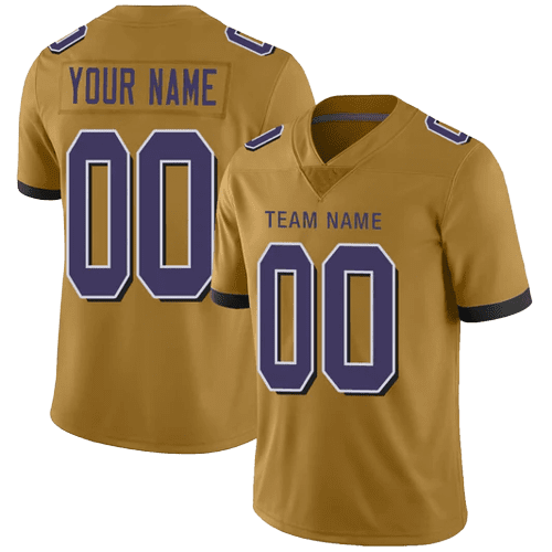 Nike Baltimore Ravens Alternate Gold Team Stitched Jersey