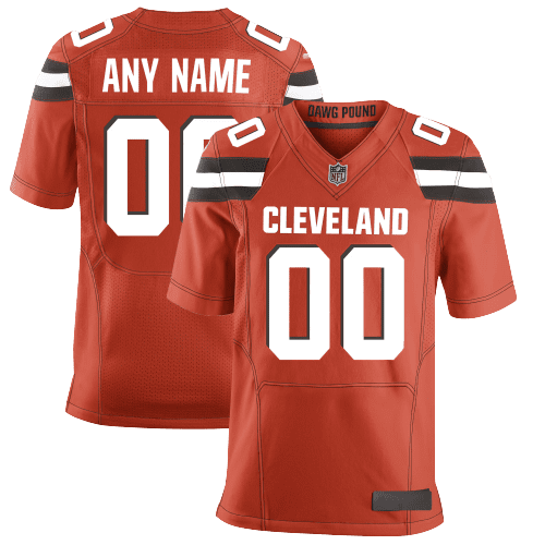 Nike Cleveland Browns Orange Alternate Team Stitched Jersey