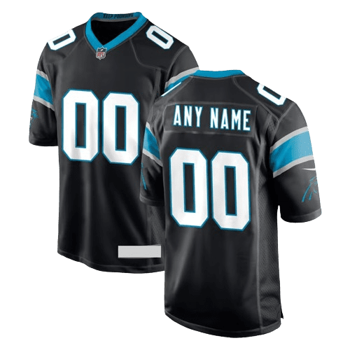 Nike Carolina Panthers Home Black Team Stitched Jersey