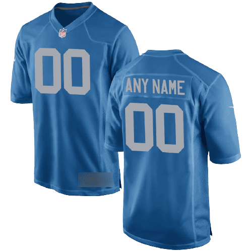 Nike Detroit Lions Alternate Blue Team Stitched Jersey