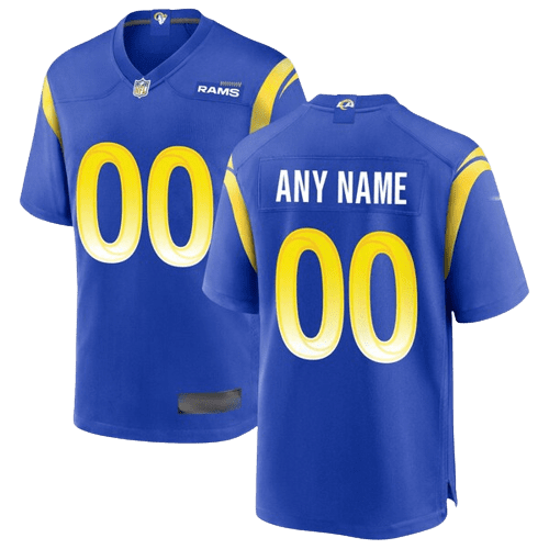 Nike Los Angeles Rams Home Blue Team Stitched Jersey