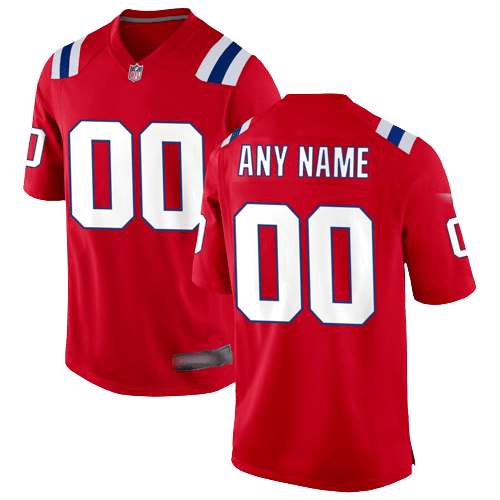 Nike New England Patriots Alternate Red Team Stitched Jersey