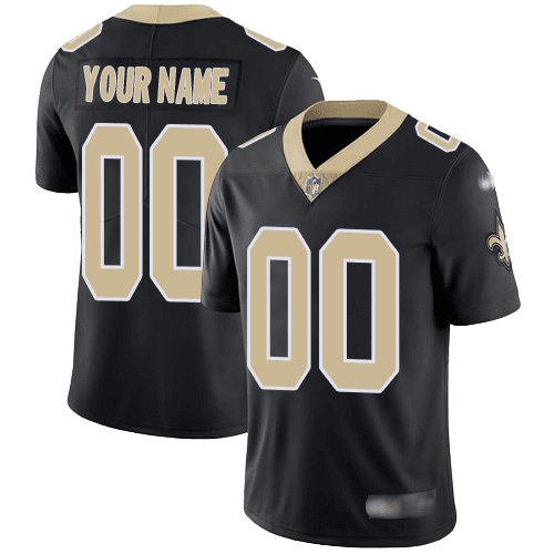 Nike New Orleans Saints Home Black Team Stitched Jersey