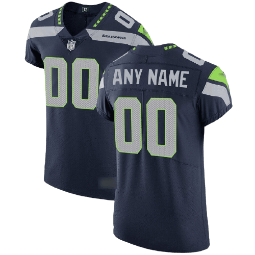Nike Seattle Seahawks Home Blue Team Stitched Jersey