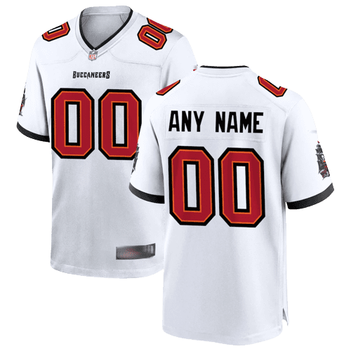 Nike Tampa Bay Buccaneers Away White Team Stitched Jersey