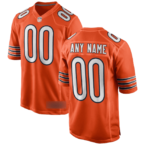 Nike Chicago Bears Orange Alternate Team Stitched Jersey