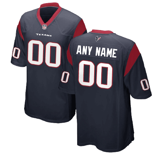 Nike Houston Texans Home Navy Team Stitched Jersey