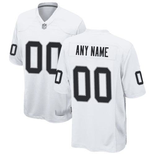 Nike Las Vegas Raiders Away White Stitched Jersey