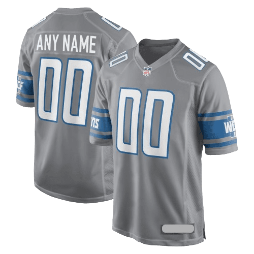 Nike Detroit Lions Grey Alternate Team Stitched Jersey