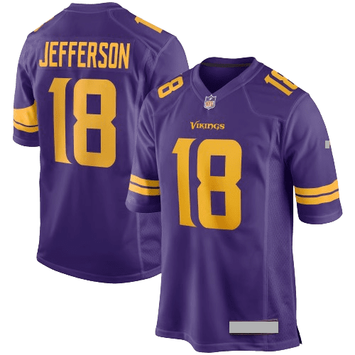 Nike Minnesota Vikings Purple Color Rush Team Stitched Jersey
