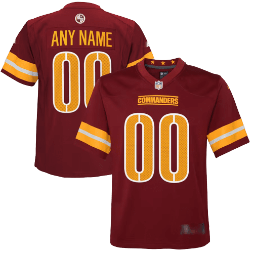 Nike Washington Commanders Home Burgundy Team Stitched Jersey