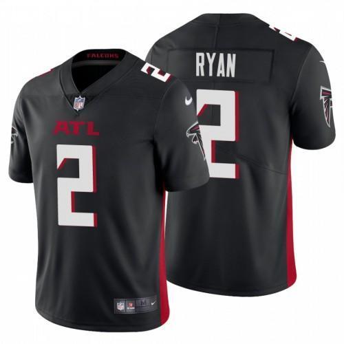 Atlanta Falcons #2 Matt Ryan Nike Black 2020 Vapor Untouchable Limited NFL Jersey