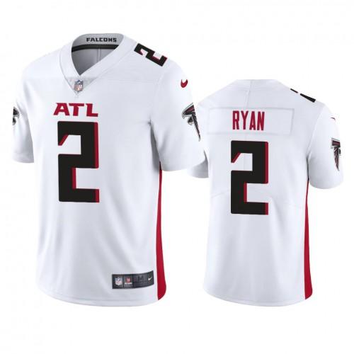 Atlanta Falcons #2 Matt Ryan Nike White 2020 Vapor Untouchable Limited NFL Jersey