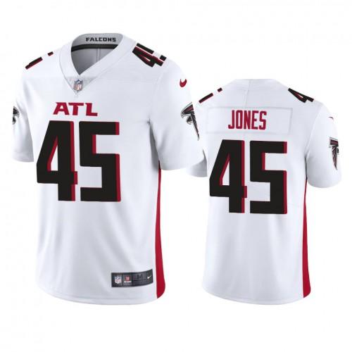 Atlanta Falcons #45 Deion Jones Nike White 2020 Vapor Untouchable Limited NFL Jersey