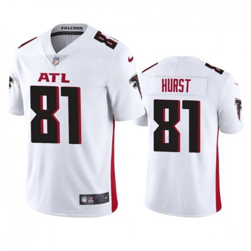 Atlanta Falcons #81 Hayden Hurst Nike White 2020 Vapor Untouchable Limited NFL Jersey