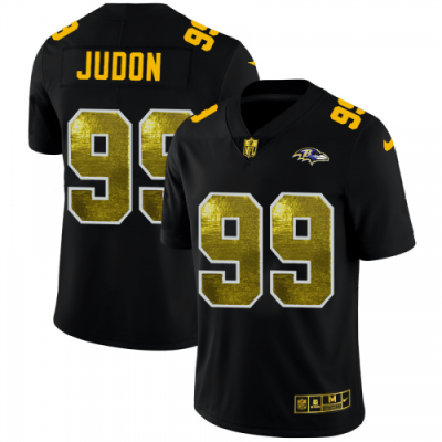 Baltimore Ravens #99 Matthew Judon Black Nike Golden Sequin Vapor Limited NFL Jersey