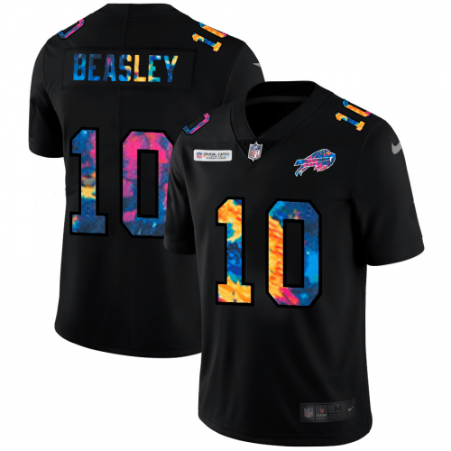 Buffalo Buffalo Bills #10 Cole Beasley Multi-Color Black 2020 NFL Crucial Catch Vapor Untouchable Limited Jersey