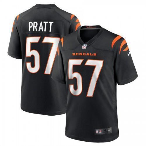 Cincinnati Cincinnati Bengals #57 Germaine Pratt Black Nike Alternate Game Jersey