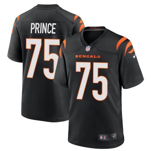 Cincinnati Cincinnati Bengals #75 Isaiah Prince Black Nike Alternate Game Jersey