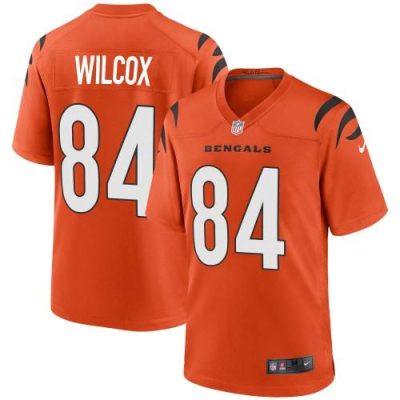 Cincinnati Cincinnati Bengals #84 Mitchell Wilcox Orange Nike Alternate Game Jersey