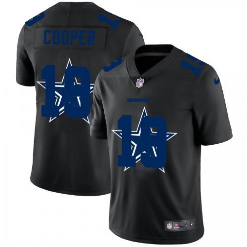 Dallas Cowboys #19 Amari Cooper Nike Team Logo Dual Overlap Limited NFL Jersey Black