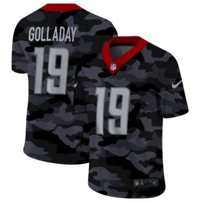 Detroit Lions #19 Kenny Golladay Nike 2020 Black CAMO Vapor Untouchable Limited Stitched NFL Jersey