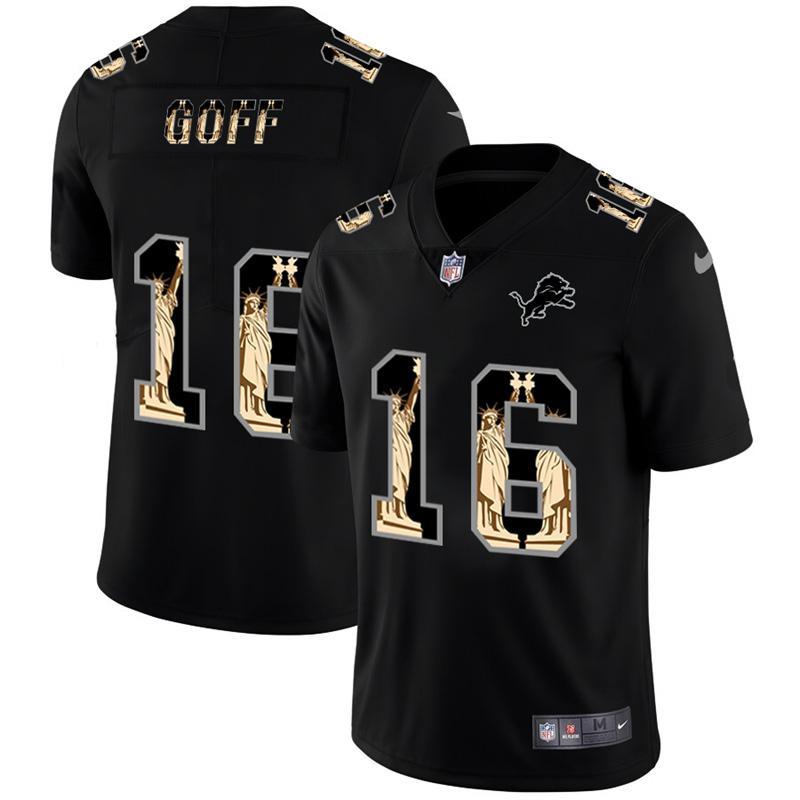 Detroit Lions #16 Jared Nike Carbon Black Vapor Cristo Redentor Limited NFL Jersey