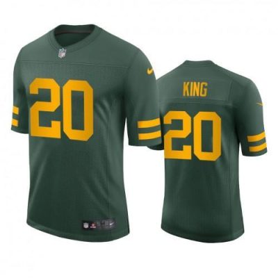 Green Bay Packers #20 Kevin King Nike Alternate Vapor Limited Player Jersey - Green