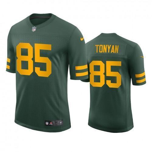Green Bay Packers #85 Robert Tonyan Nike Alternate Vapor Limited Player Jersey - Green