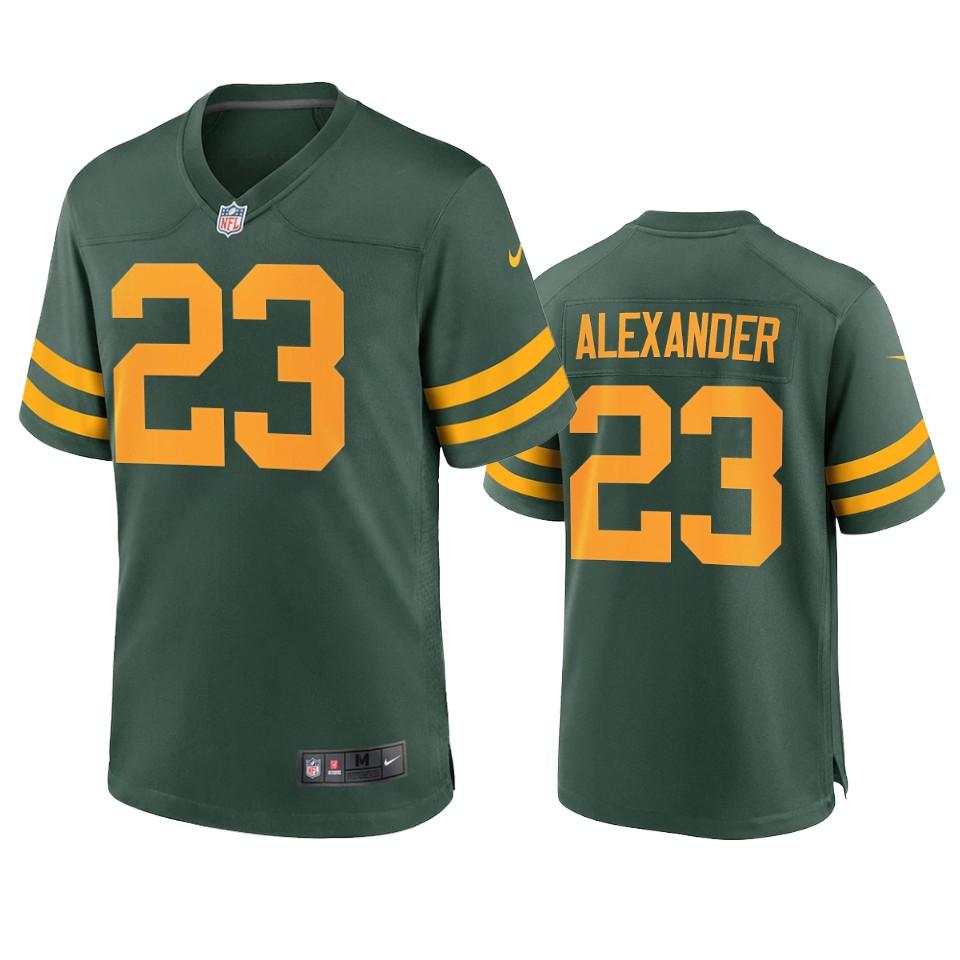 Green Bay Packers #23 Jaire Alexander Nike Alternate Game Player Jersey - Green