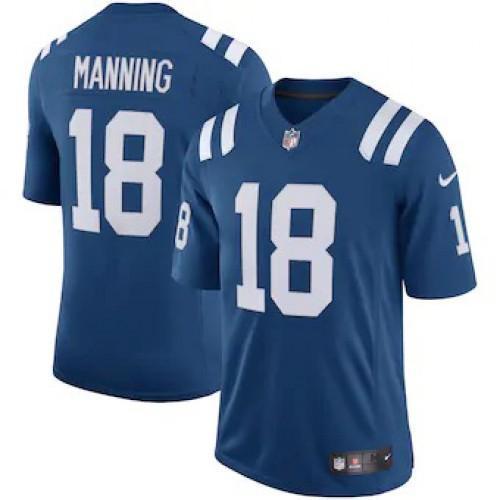 Indianapolis Indianapolis Colts #18 Peyton Manning Nike Royal Retired Player Limited Jersey