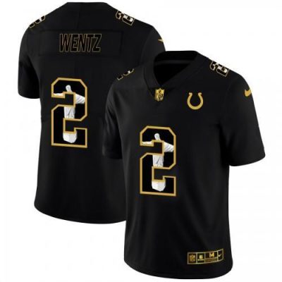 Indianapolis Indianapolis Colts #2 Carson Wentz Nike Carbon Black Vapor Cristo Redentor Jersey