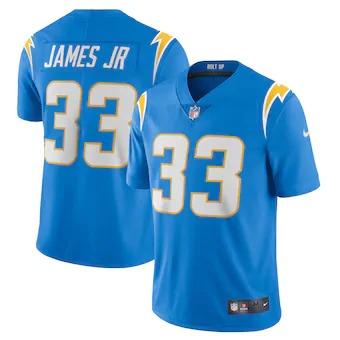 Los Angeles Chargers #33 Derwin James Jr Nike Powder Blue 2020 Vapor Limited Jersey