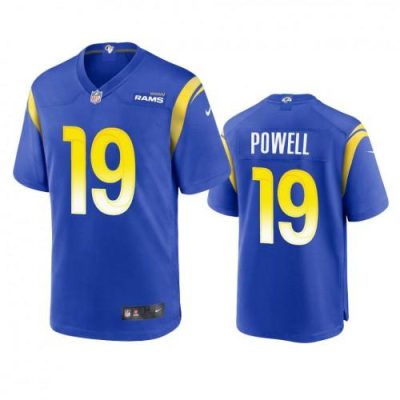 Los Angeles Rams #19 Brandon Powell Nike Game NFL Jersey - Royal