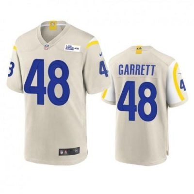 Los Angeles Rams #48 Chris Garrett Nike Game NFL Jersey - Bone
