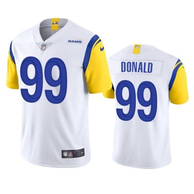 Los Angeles Rams #99 Aaron Donald Nike Alternate Vapor Limited NFL Jersey - White