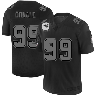 Los Angeles Rams #99 Aaron Donald Nike Black 2019 Salute To Service Limited Stitched NFL Jersey