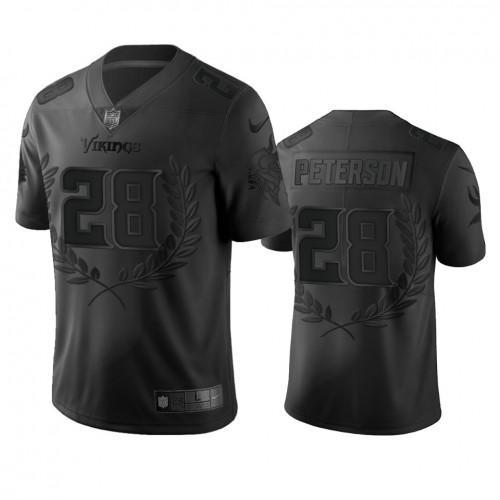 Minnesota Vikings #28 Adrian Peterson Nike Black NFL MVP Limited Edition Jersey