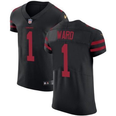 Nike 49ers #1 Jimmie Ward Black Alternate Stitched NFL Vapor Untouchable Elite Jersey