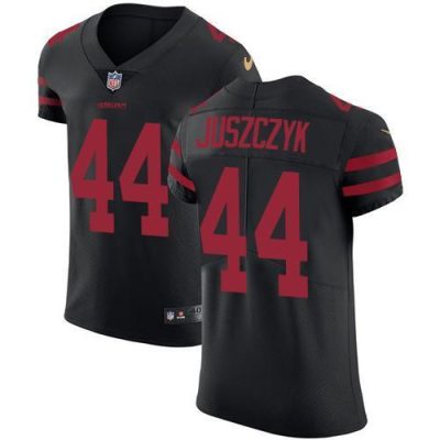 Nike 49ers #44 Kyle Juszczyk Black Alternate Stitched NFL Vapor Untouchable Elite Jersey