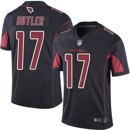 Nike Arizona Cardinals #17 Hakeem Butler Black Stitched NFL Limited Rush Jersey