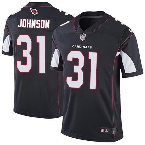 Nike Arizona Cardinals #31 David Johnson Black Alternate Stitched NFL Vapor Untouchable Limited Jersey