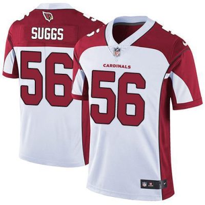 Nike Arizona Cardinals #56 Terrell Suggs White Stitched NFL Vapor Untouchable Limited Jersey