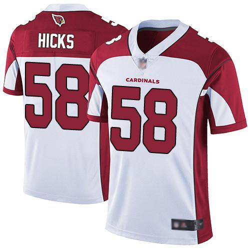 Nike Arizona Cardinals #58 Jordan Hicks White Stitched NFL Vapor Untouchable Limited Jersey