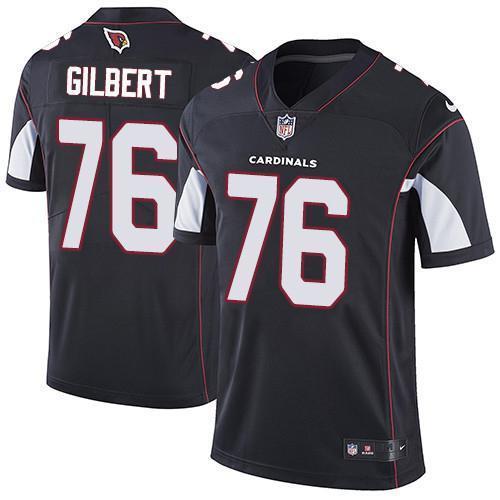 Nike Arizona Cardinals #76 Marcus Gilbert Black Alternate Stitched NFL Vapor Untouchable Limited Jersey