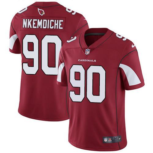 Nike Arizona Cardinals #90 Robert Nkemdiche Red Team Color Stitched NFL Vapor Untouchable Limited Jersey