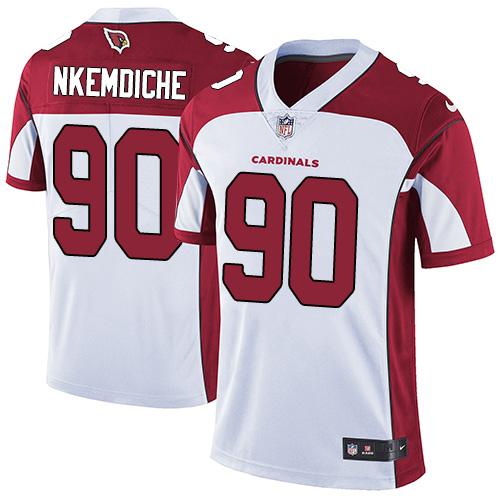 Nike Arizona Cardinals #90 Robert Nkemdiche White Stitched NFL Vapor Untouchable Limited Jersey
