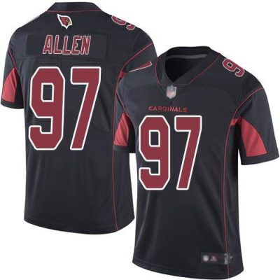 Nike Arizona Cardinals #97 Zach Allen Black Stitched NFL Limited Rush Jersey