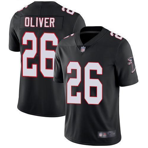 Nike Atlanta Falcons #20 Isaiah Oliver Black Alternate Stitched NFL Vapor Untouchable Limited Jersey