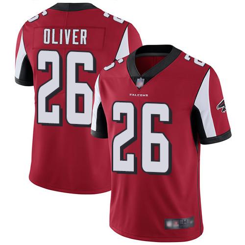 Nike Atlanta Falcons #20 Isaiah Oliver Red Team Color Stitched NFL Vapor Untouchable Limited Jersey